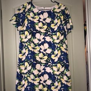 Floral J.Crew factory mini dress